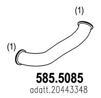 Труба выхлопного газа