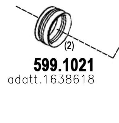 Монтажный комплект, глушитель