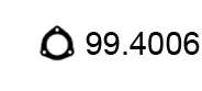 Прокладка, труба выхлопного газа
