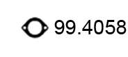 Прокладка, труба выхлопного газа
