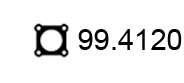 Прокладка, труба выхлопного газа