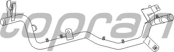 Трубка охлаждающей жидкости