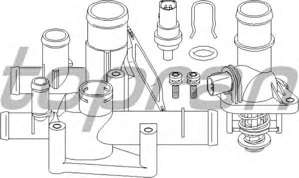 Корпус термостата