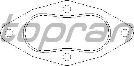 Прокладка, труба выхлопного газа