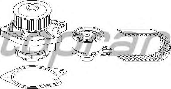 Водяной насос + комплект зубчатого ремня