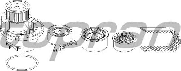 Водяной насос + комплект зубчатого ремня