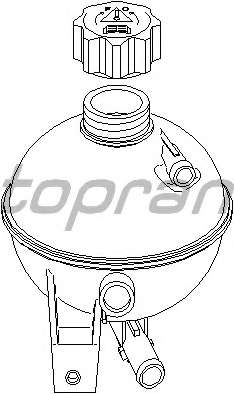 Компенсационный бак, охлаждающая жидкость