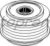 Механизм свободного хода генератора