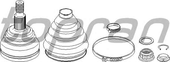 Шарнирный комплект, приводной вал