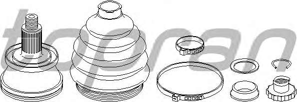 Шарнирный комплект, приводной вал