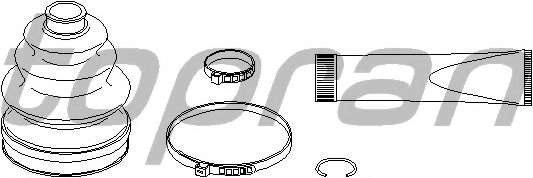Комплект пылника, приводной вал