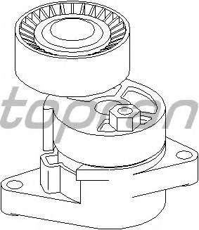Натяжитель ремня, клиновой зубча