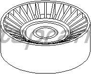 Паразитный / ведущий ролик, поликлиновой ремень