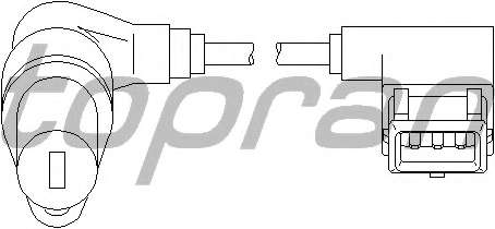 Датчик частоты вращения, управление двигателем