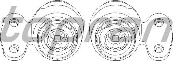Кронштейн, подушки рычага