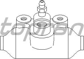 Колесный тормозной цилиндр