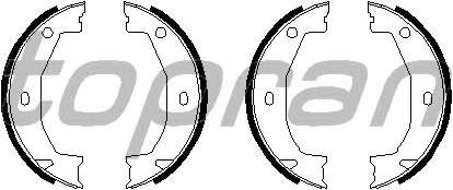 Комплект тормозных колодок, стояночная тормозная система