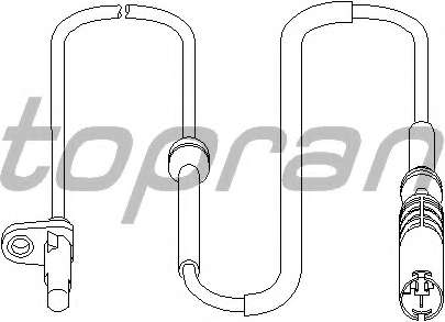 Датчик, частота вращения колеса