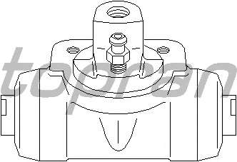 Колесный тормозной цилиндр