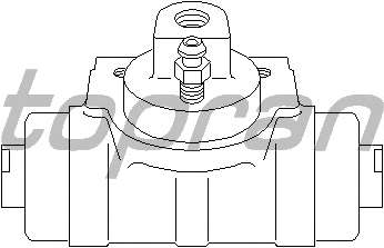 Колесный тормозной цилиндр
