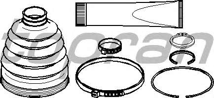 Комплект пылника, приводной вал