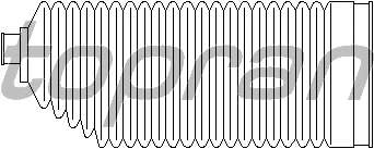 Пыльник, рулевое управление