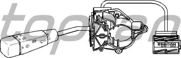 Выключатель на колонке рулевого управления