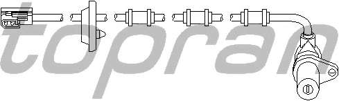 Датчик, частота вращения колеса