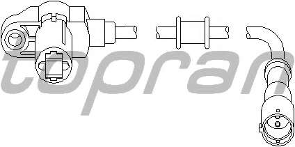 Датчик, частота вращения колеса