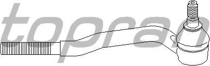 Наконечник поперечной рулевой тяги