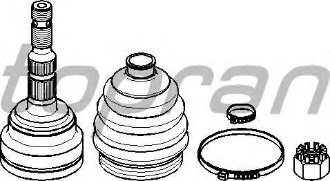 Шарнирный комплект, приводной вал
