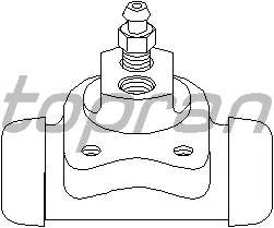 Колесный тормозной цилиндр
