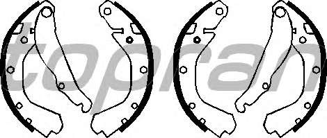 Комплект тормозных колодок