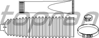 Комплект пылника, рулевое управление