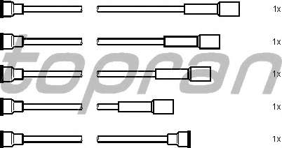 Комплект проводов зажигания