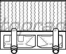 Теплообменник, отопление салона