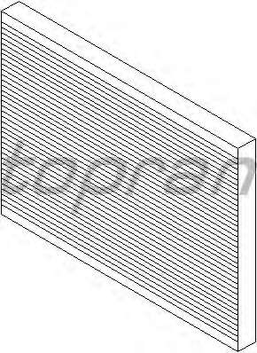 Фильтр, воздух во внутренном пространстве