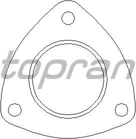 Прокладка, труба выхлопного газа