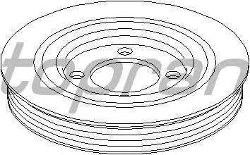 Шків колінчастого валу