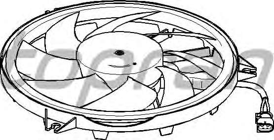 Вентилятор, охлаждение двигателя