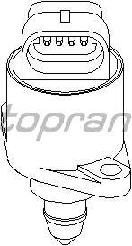 Поворотная заслонка, подвод воздуха