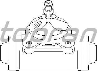 Колесный тормозной цилиндр