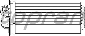 Теплообменник, отопление салона