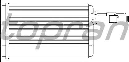Теплообменник, отопление салона