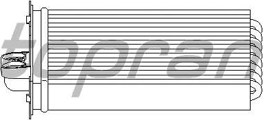 Теплообменник, отопление салона