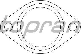 Прокладка, труба выхлопного газа