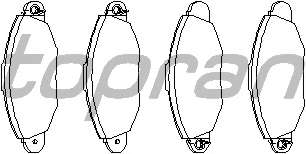 Комплект тормозных колодок, дисковый тормоз
