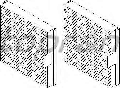 Фильтр, воздух во внутренном пространстве