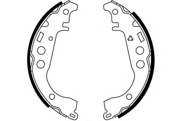 Комплект тормозных колодок