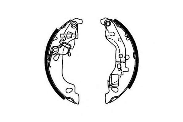 Комплект тормозных колодок